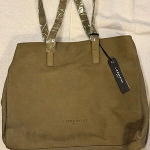 Liebeskind Mud Taupe Tote Bag- NWT